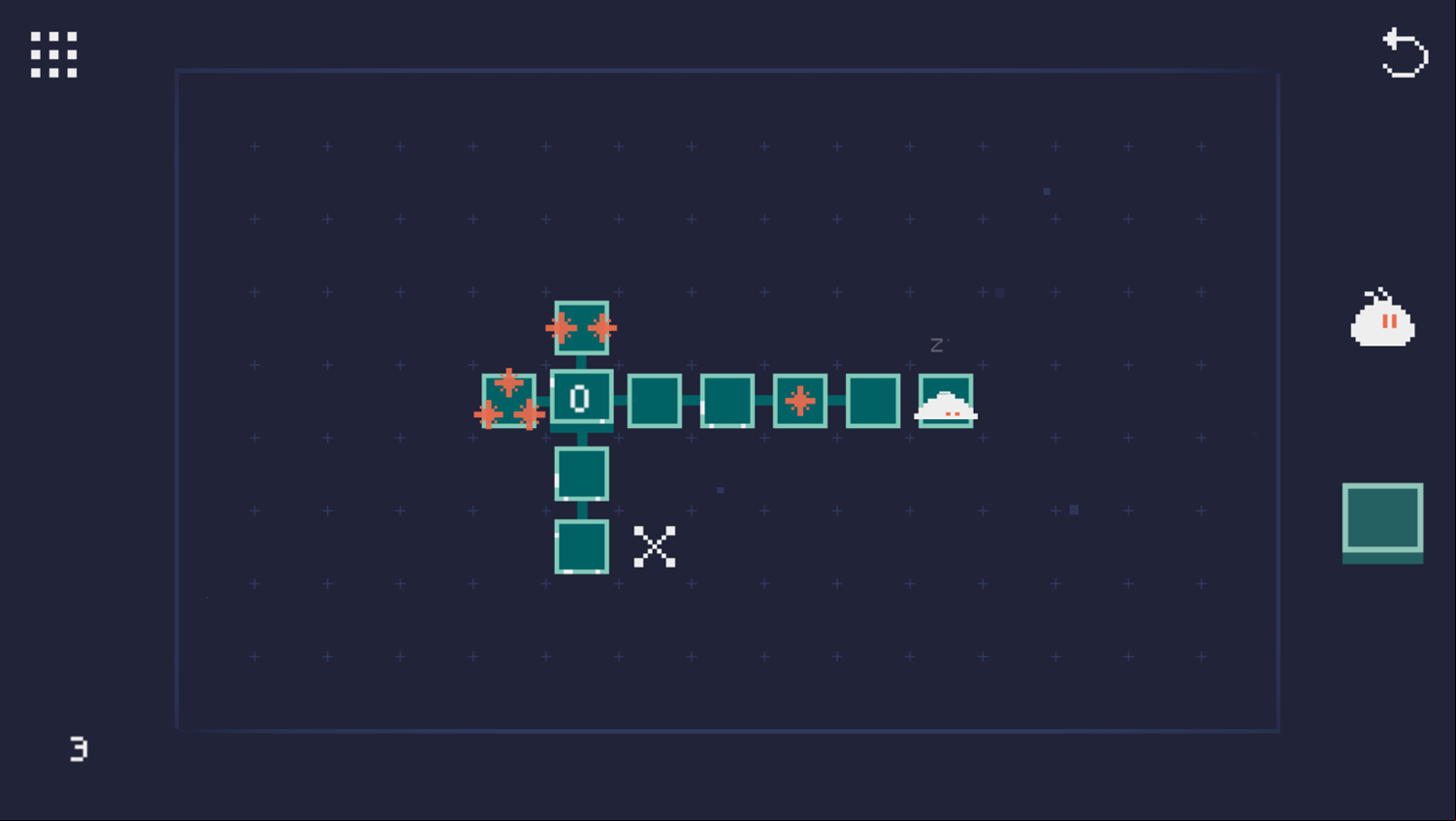Star Collector Game Level 3 Screenshot.