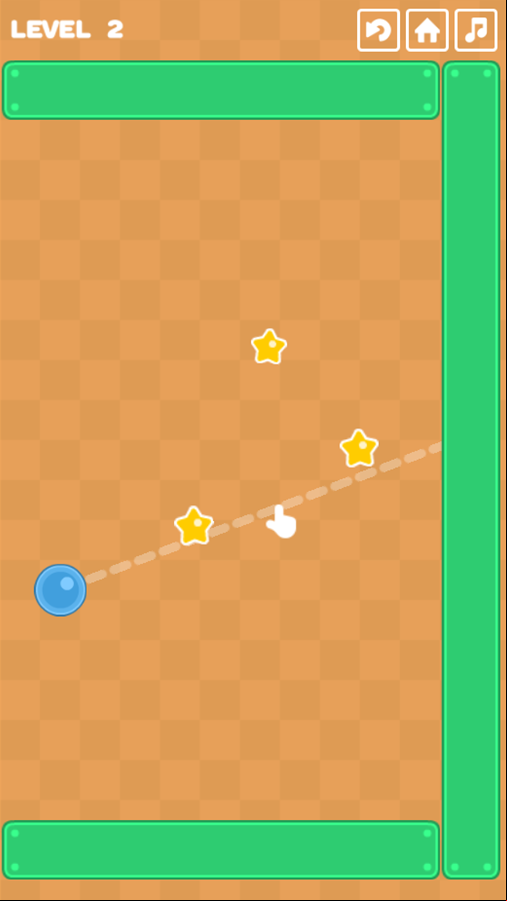 Stelar Trajectory Game Aiming Screenshot.