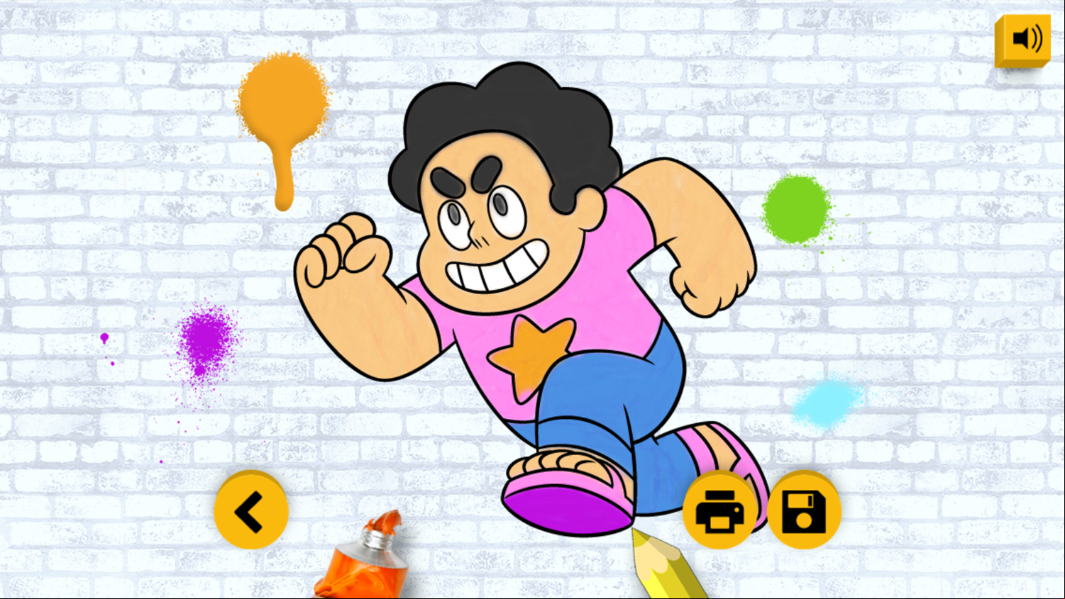 Adventure Time Color In Game Save Image Screenshot.