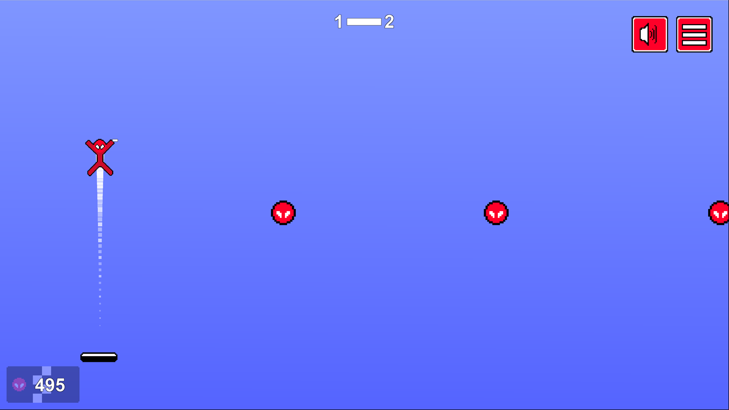 Stickman Rope Heroes Game Screenshot.