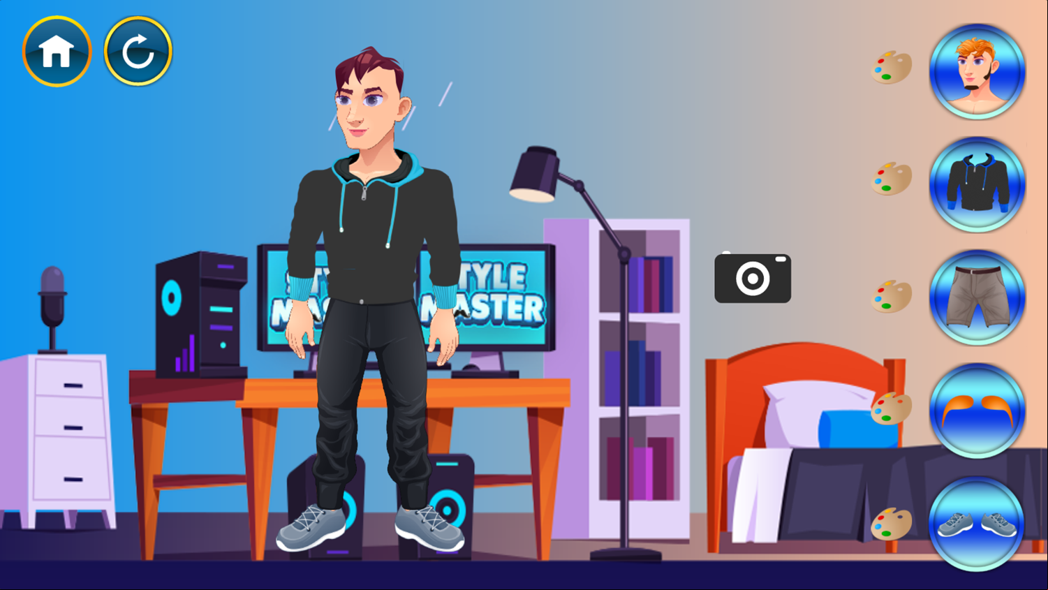 Style Master Game Change Clothes Screenshot.