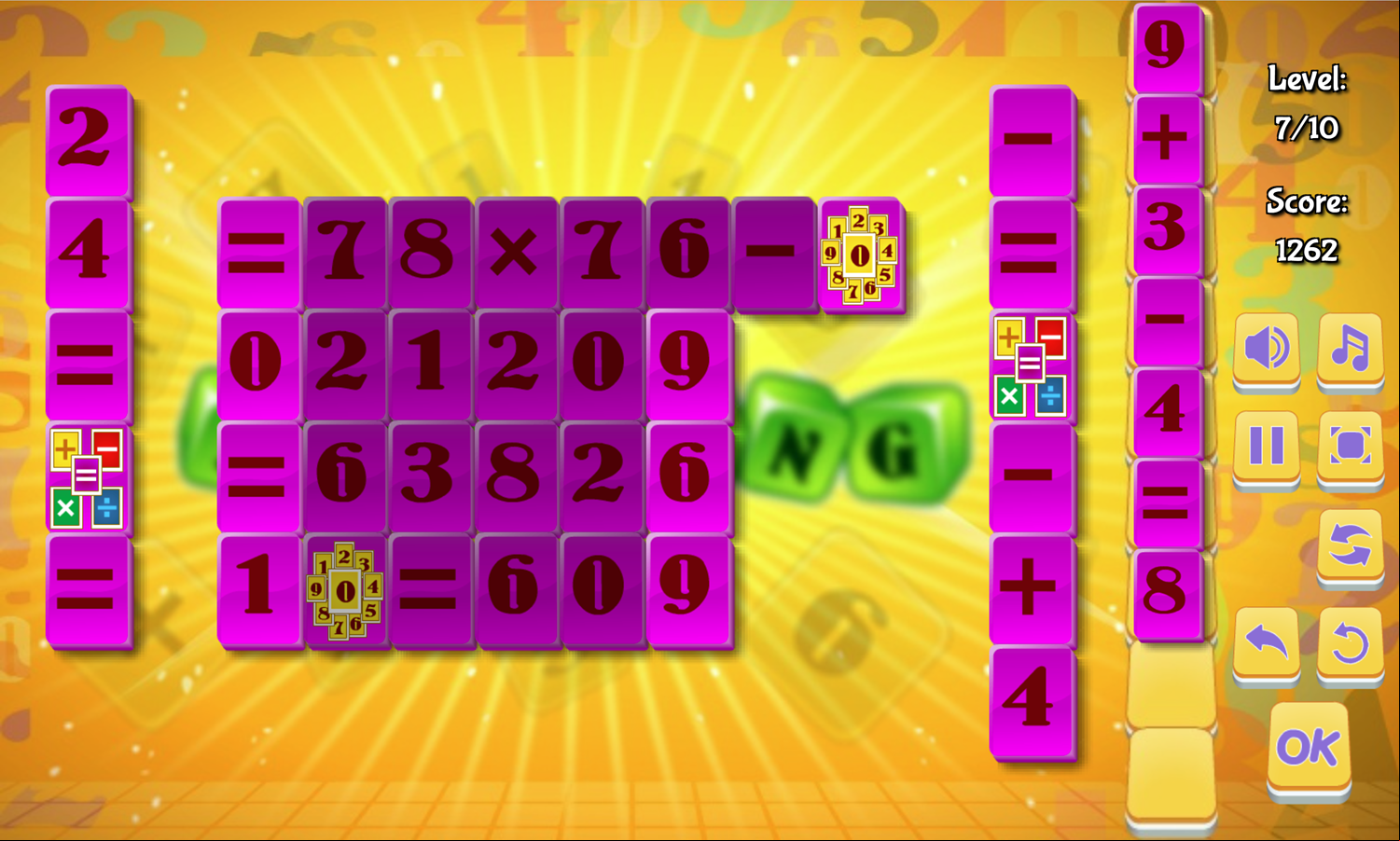 Sumjong Gameplay Screenshot.