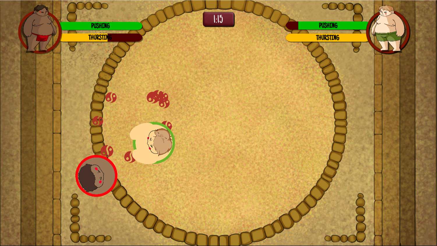 Super Yamo Game Round Win Screenshot.