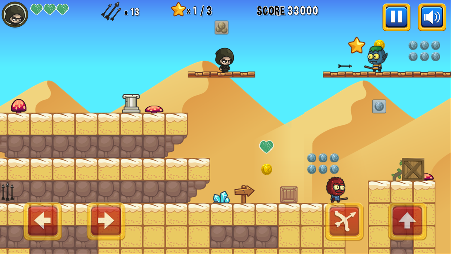 Super Archer Game Shoot Arrow Screenshot.