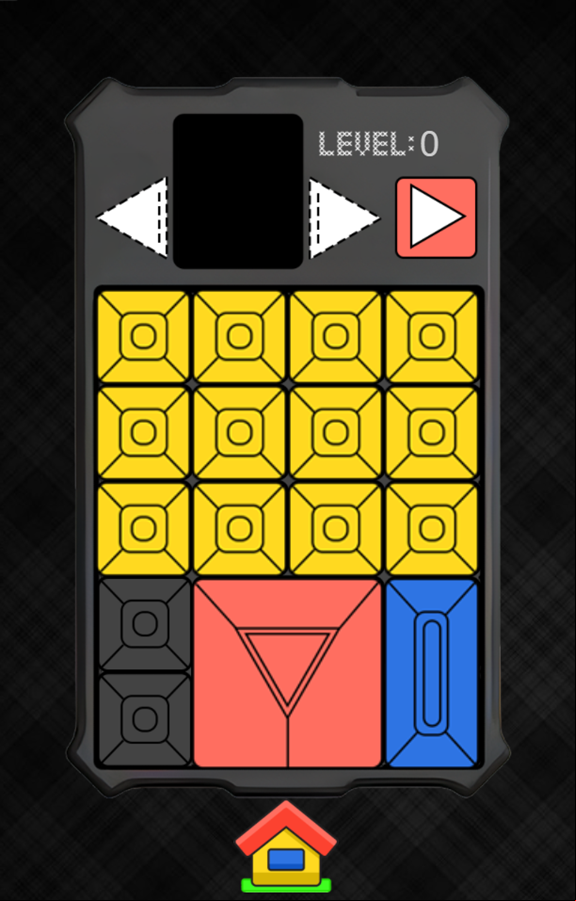 Super Sliding Puzzle Game Level Complete Screenshot.