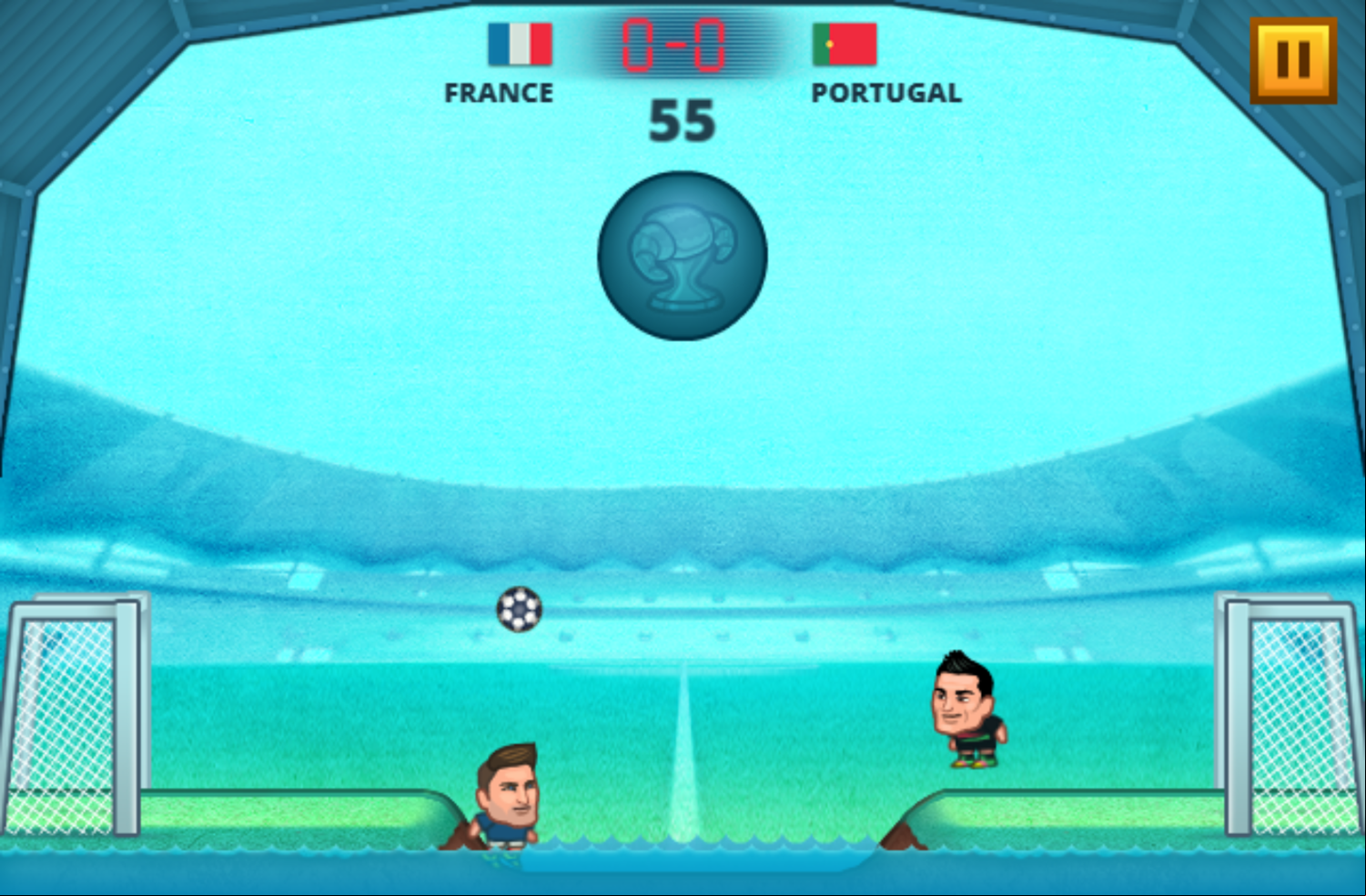 Super Soccer Noggins Game Final Watch Screenshot.