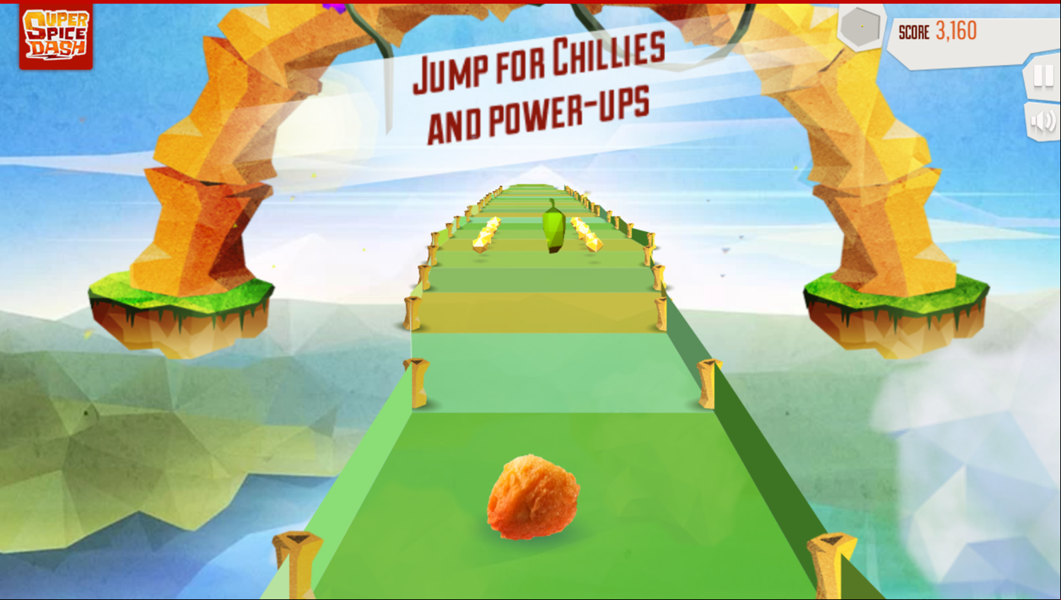 Super Spice Dash Game Extra Tips Screenshot.