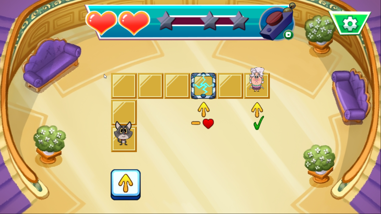 Taffy Adventure of a Lunchtime Game How To Move Screenshot.
