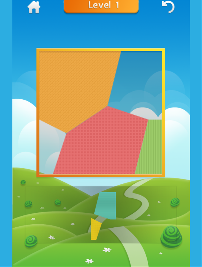 Tangram Game Screenshot.