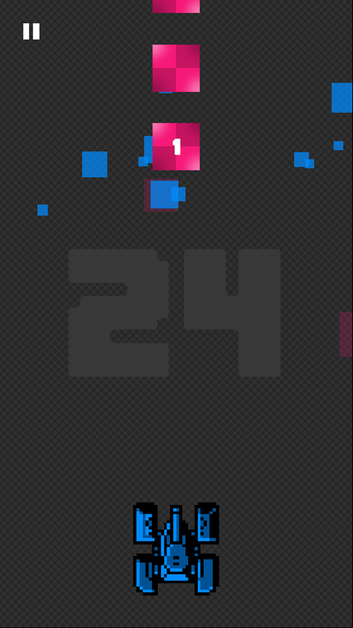 Tank vs Tiles Game Play Screenshot.