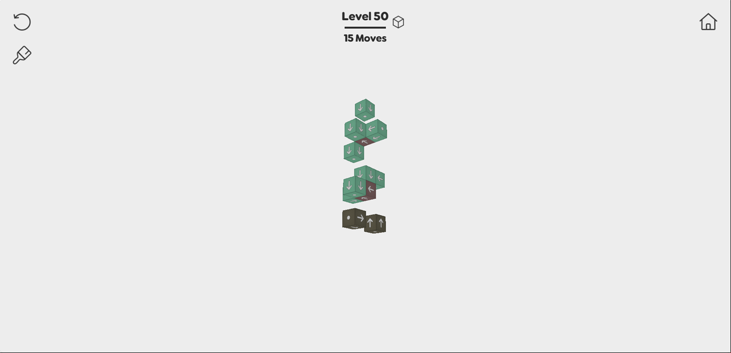 Tap Away Game Level Progress Screenshot.
