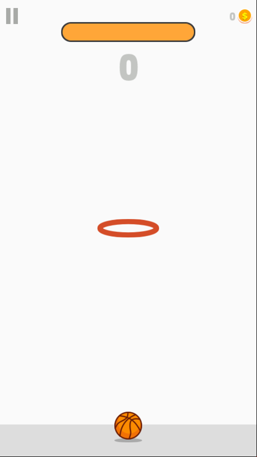 Tap Tap Dunk Game Start Screenshot.