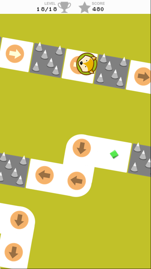 Tap Touch Run Game Final Level Screenshot.