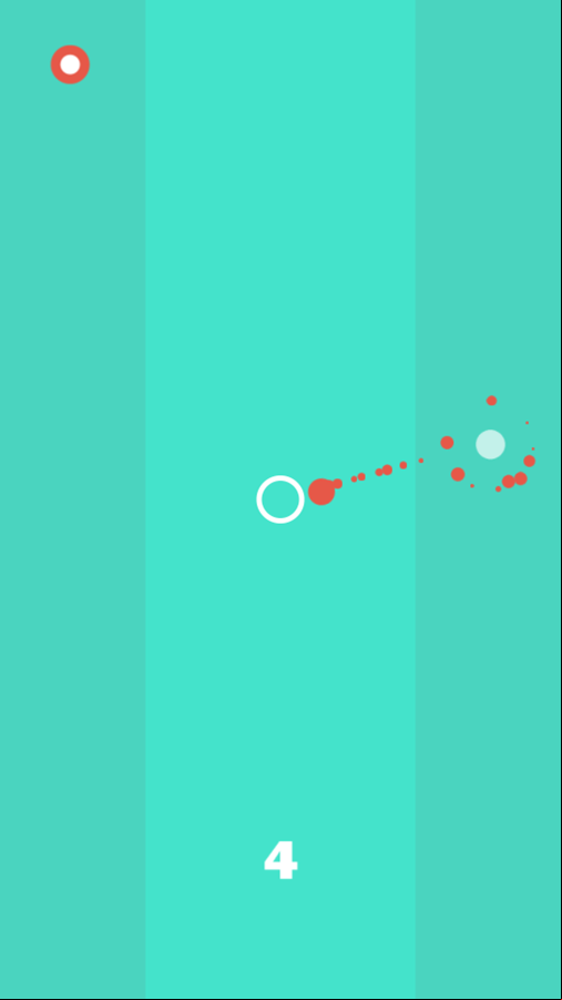Targets Fall Game Play Screenshot.