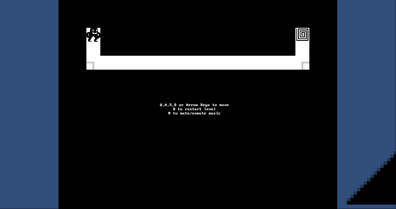 Teehees Game Welcome Screen Screenshot.