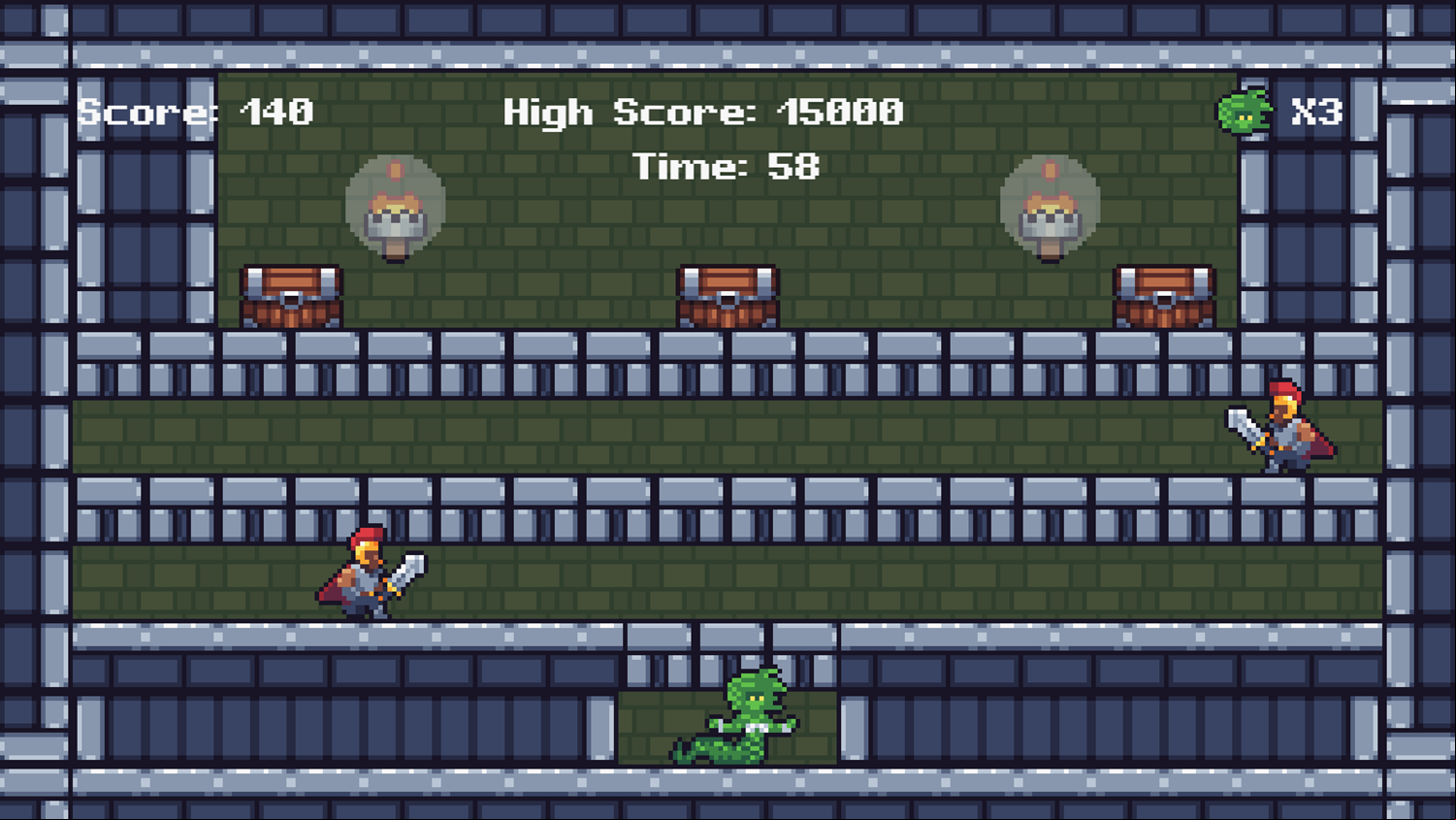 The Curse of Medusa Game Next Level Screenshot.