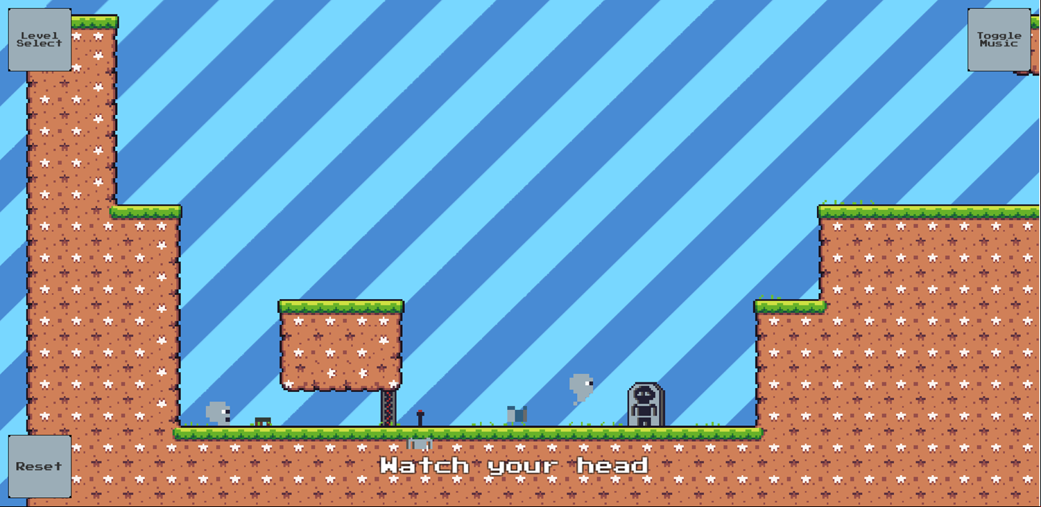 There's No Problem Game Watch Your Head Screenshot.