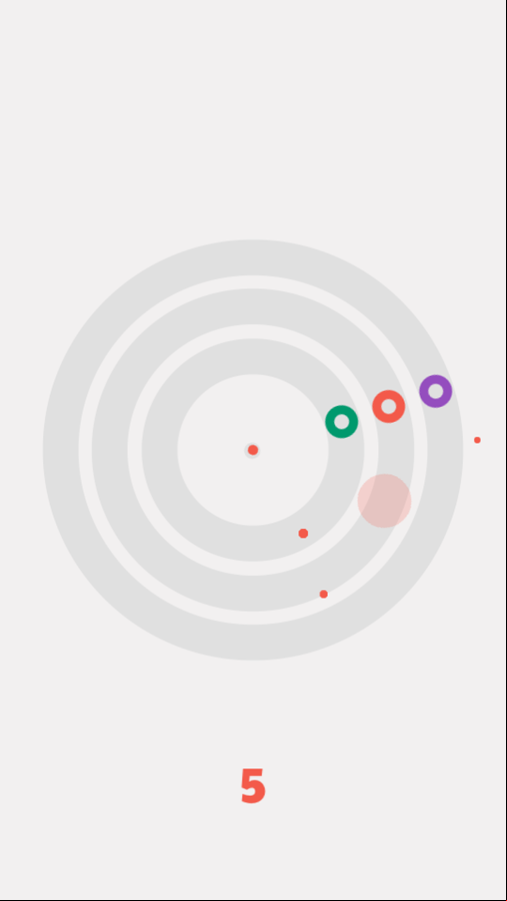 Three Disks Game Play Screenshot.