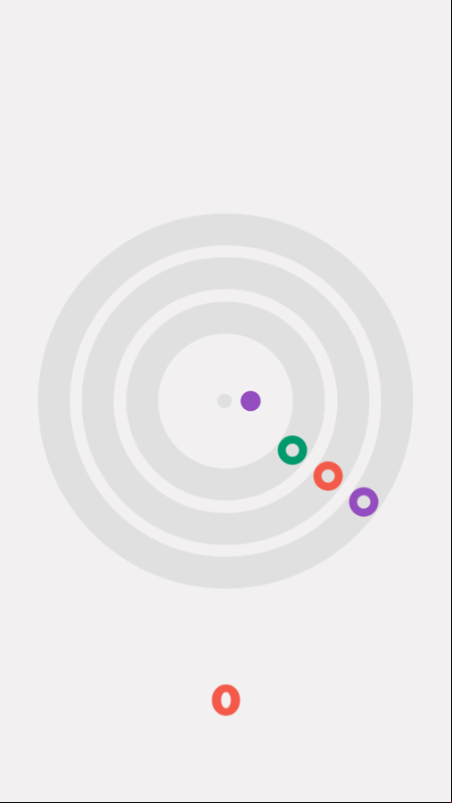 Three Disks Game Start Screenshot.
