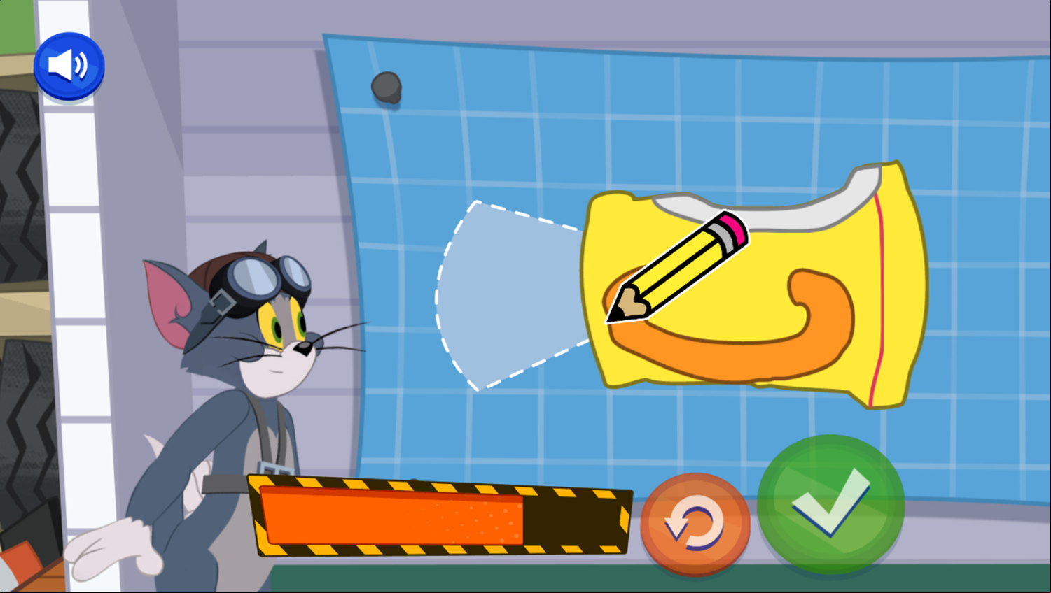 Tom & Jerry Blast Off Game Add Details Screenshot.