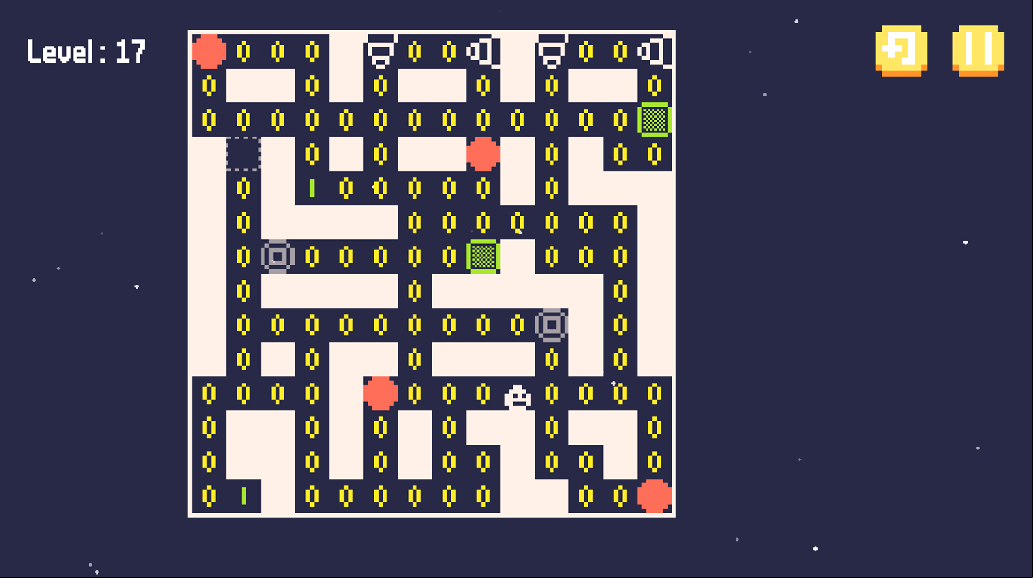 Tomb Run Puzzle Game Screenshot.