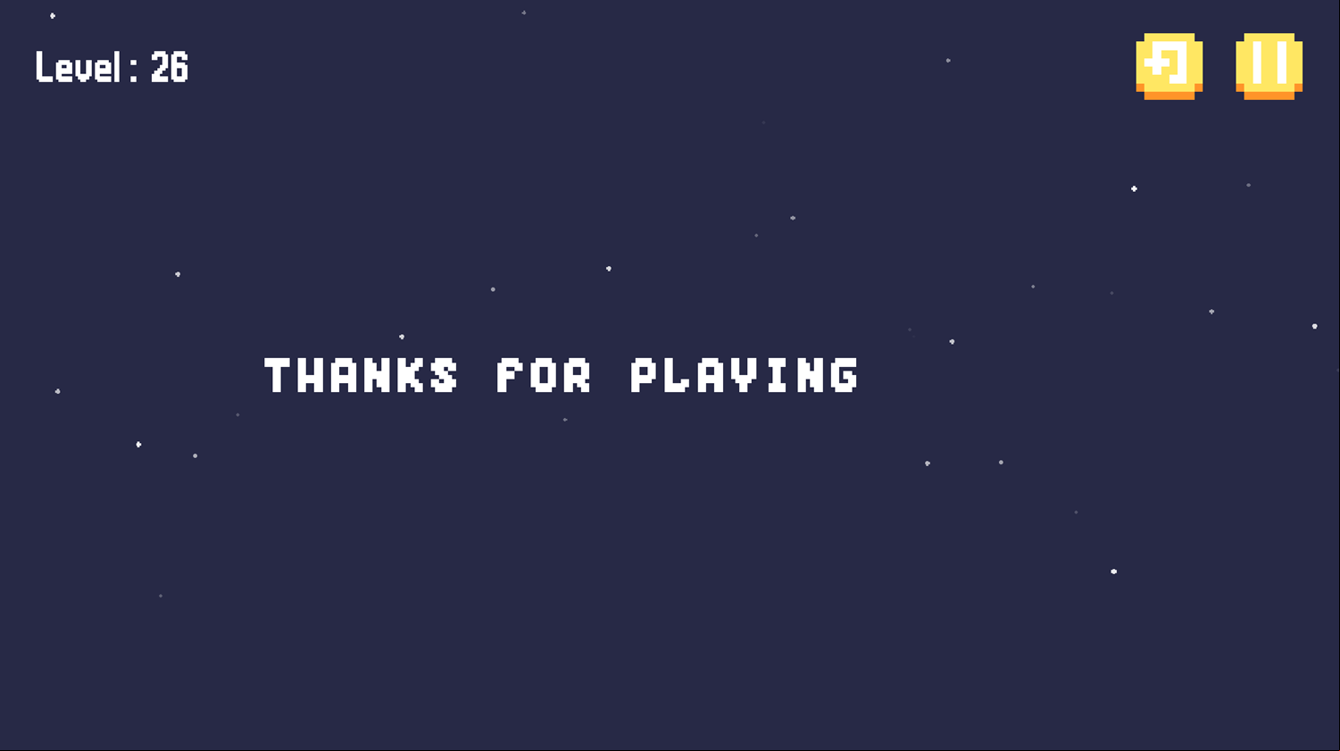 Tomb Run Puzzle Game Thanks For Playing Screen Screenshot.