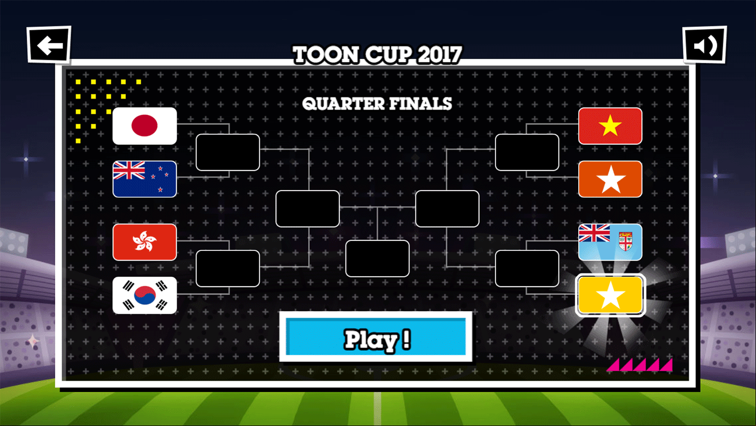 Toon Cup 2018 Tournament Screenshot.