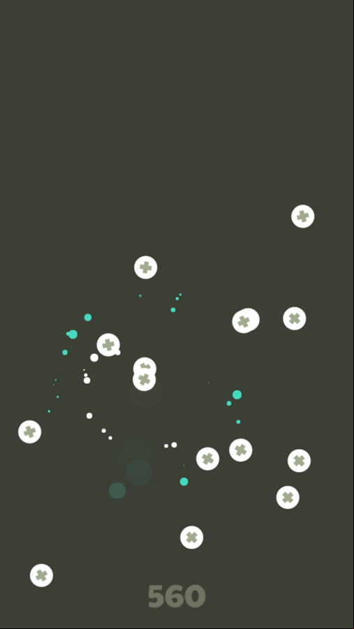 Traffic Arrow Game Over Screenshot.
