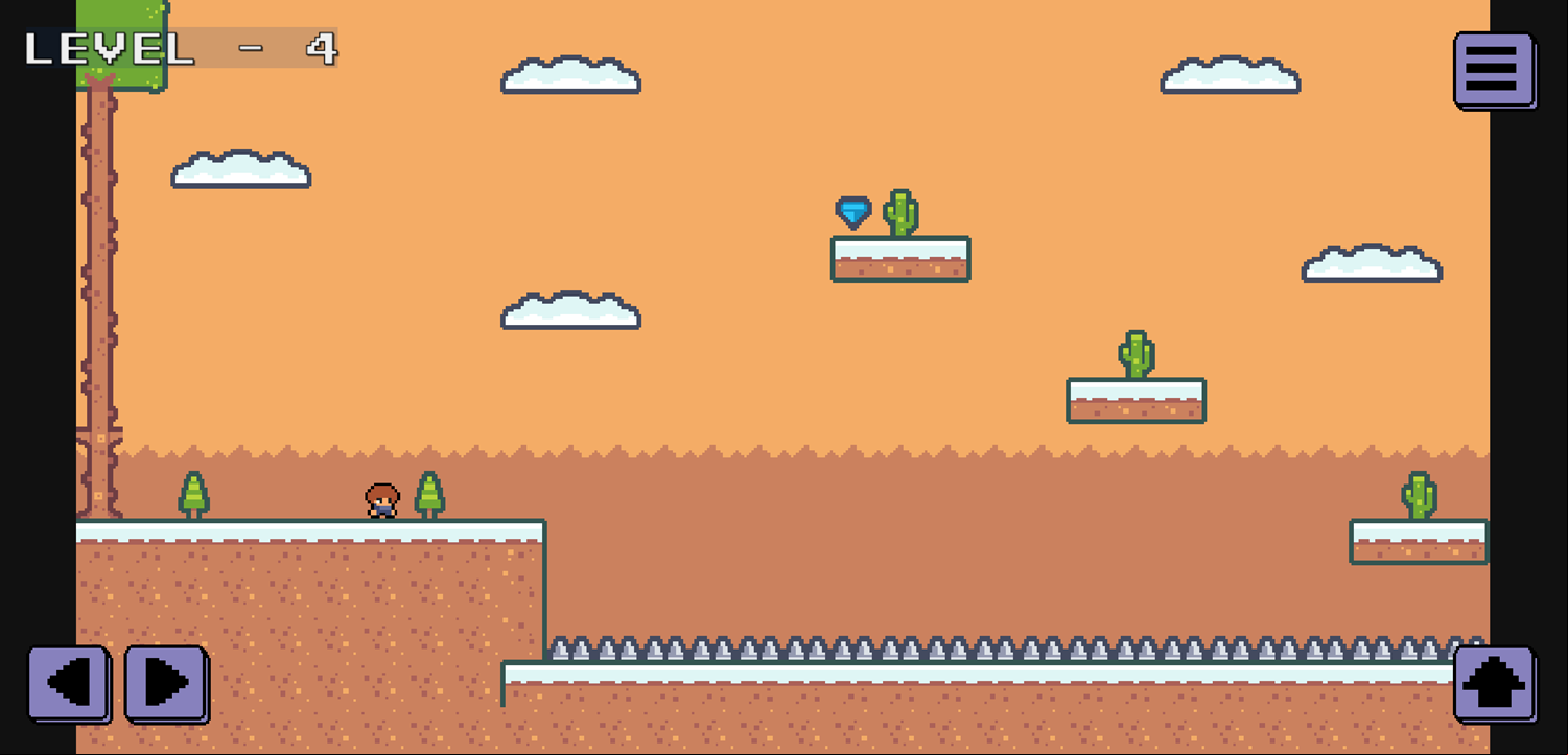 Treasure Hunter Game Platform Jumping Screenshot.