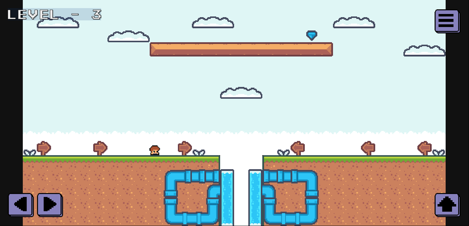Treasure Hunter Game Vertical Screen Wrap Screenshot.