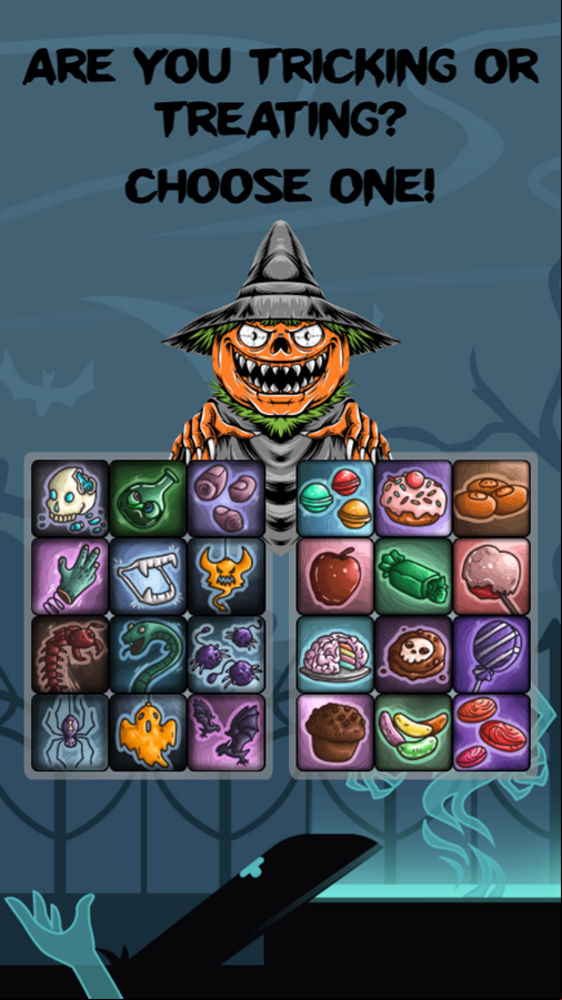 Trick or Treat Game Choose Screenshot.