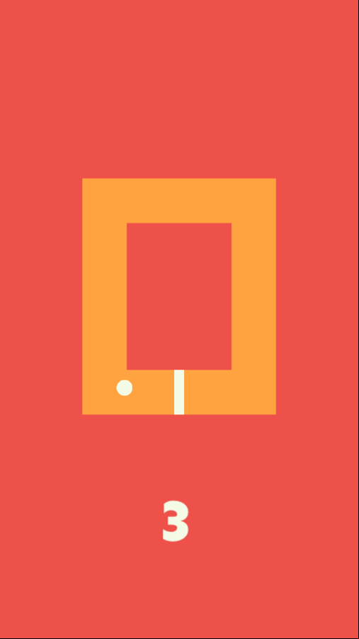 Turn Dot Game Play Screenshot.