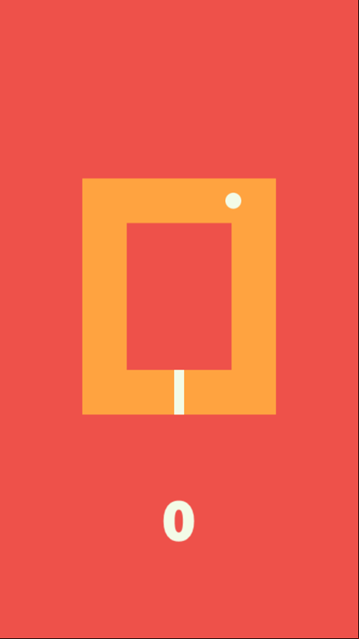 Turn Dot Game Start Screenshot.