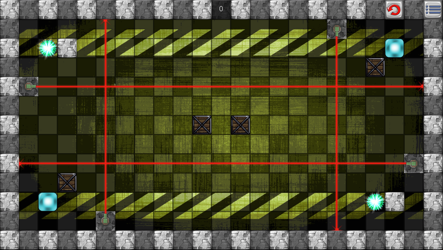 Two Lights Game Lasers Screenshot.