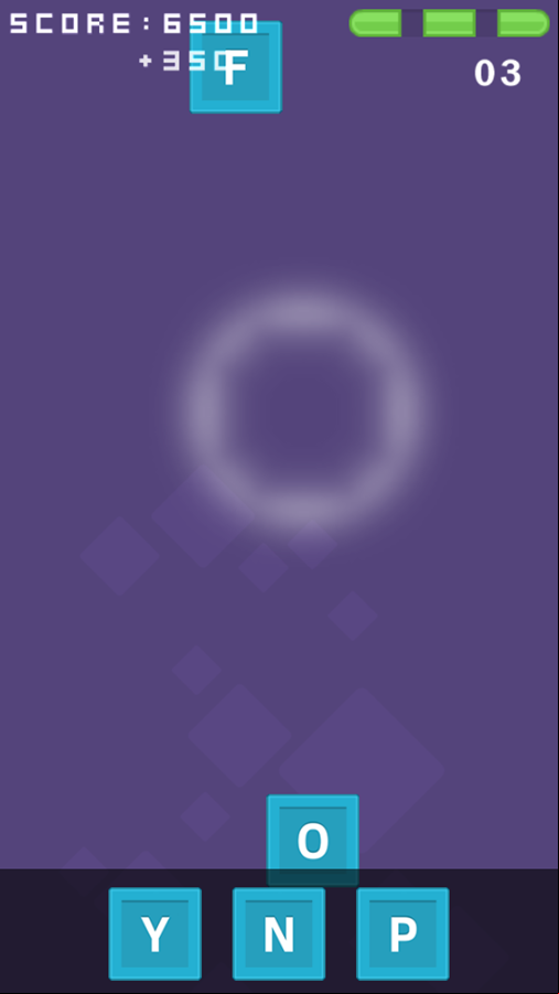 Type Fast Game Play Screenshot.