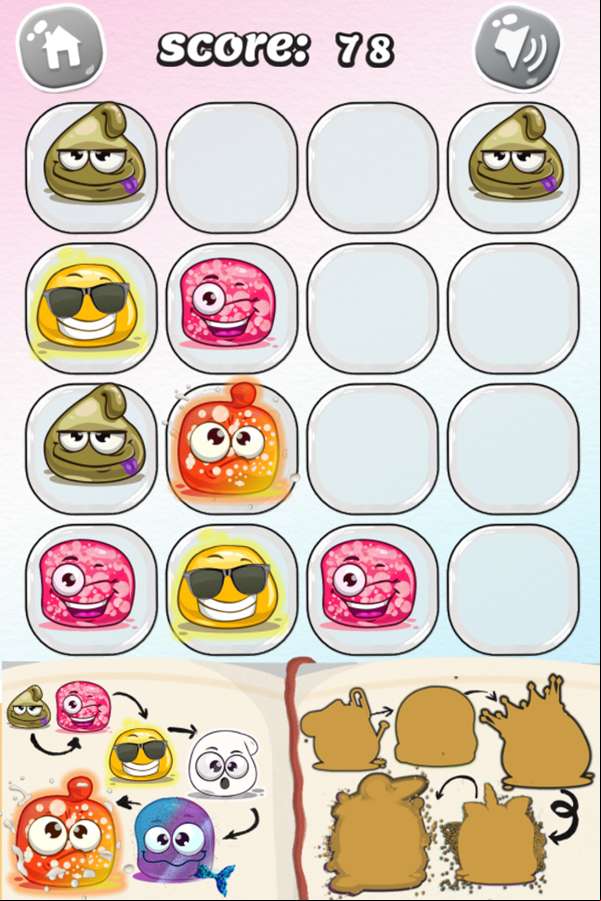 Ultimate Slime Maker Game Play Screenshot.