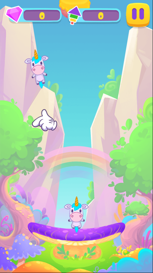 Unicorn Blast Game How To Play Screenshot.
