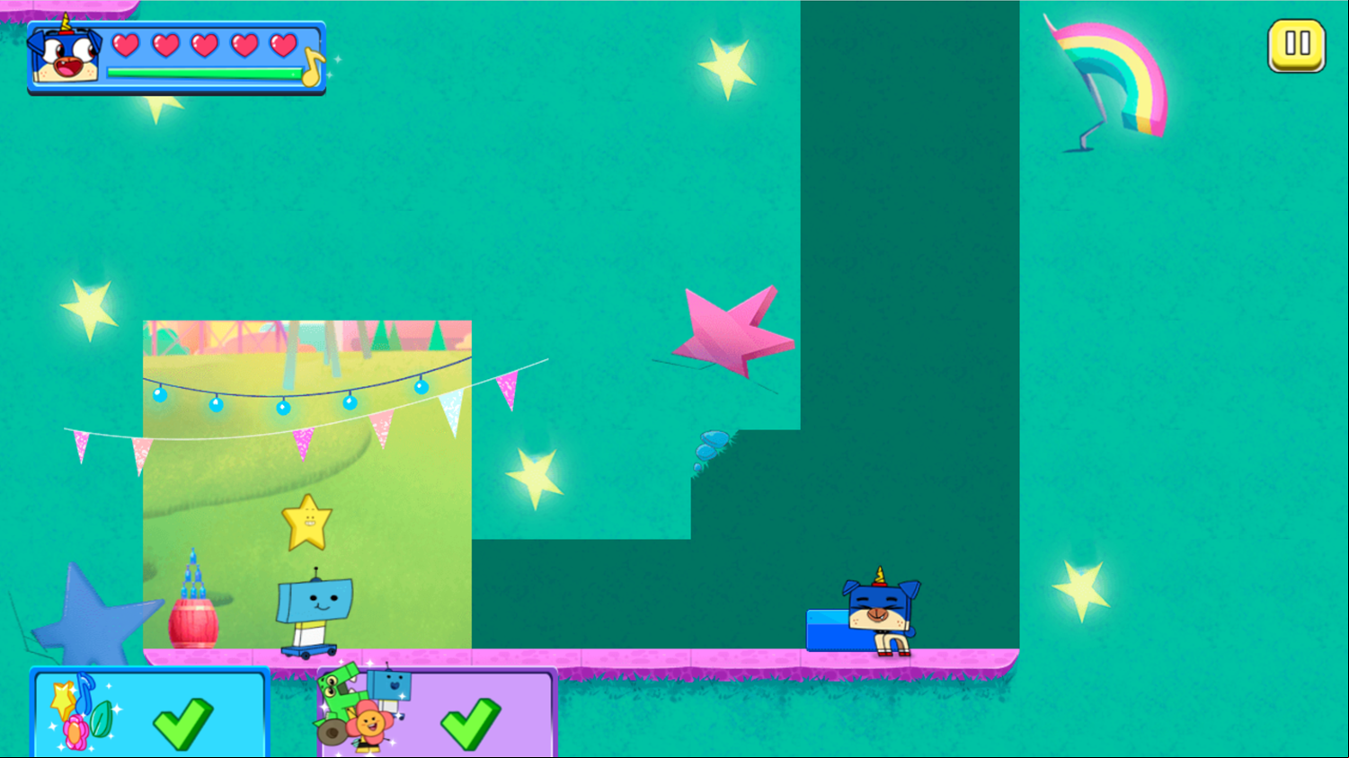 UniKitty Save the Kingdom Prince Puppycorn Screenshot.