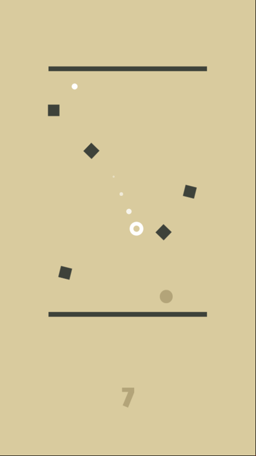 Unstable Squares Game Play Screenshot.