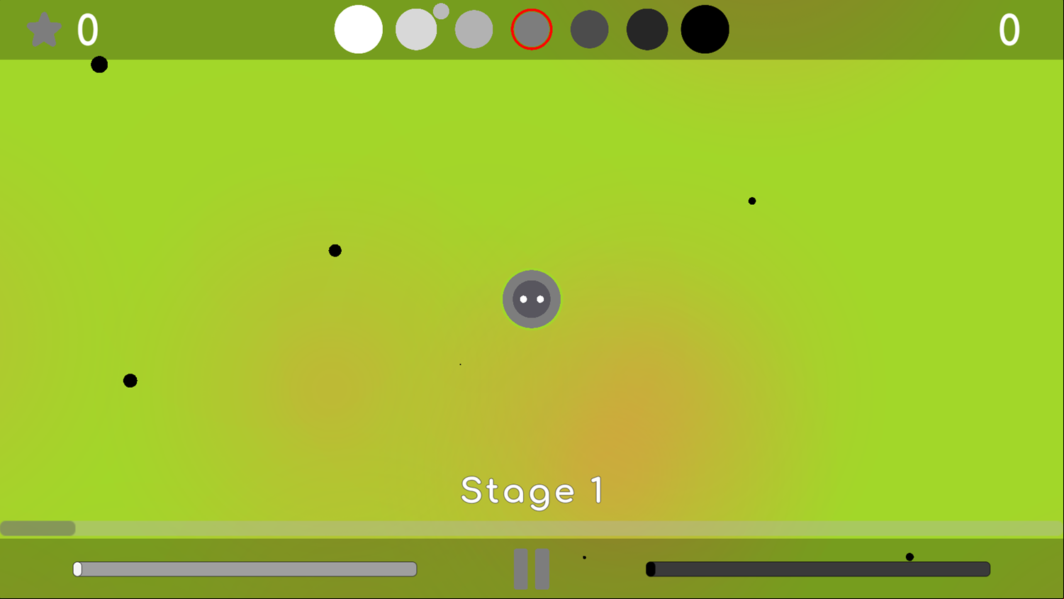 Unwanted Gray Game Start Screenshot.