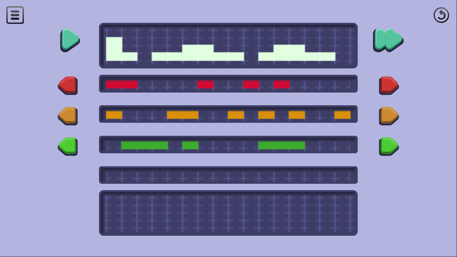 Ustaw Game 3 Lines Screenshot.