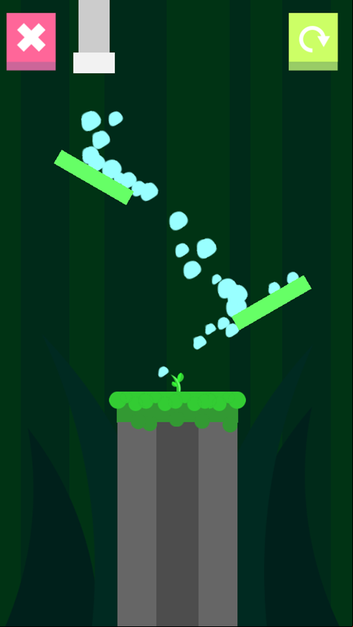 Water Plant Game Level Play Screenshot.