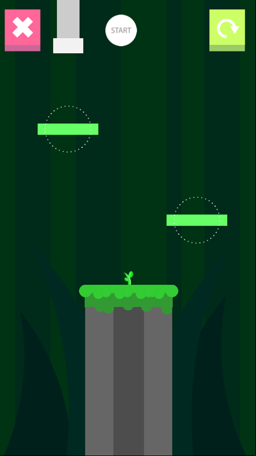 Water Plant Game Level Start Screenshot.