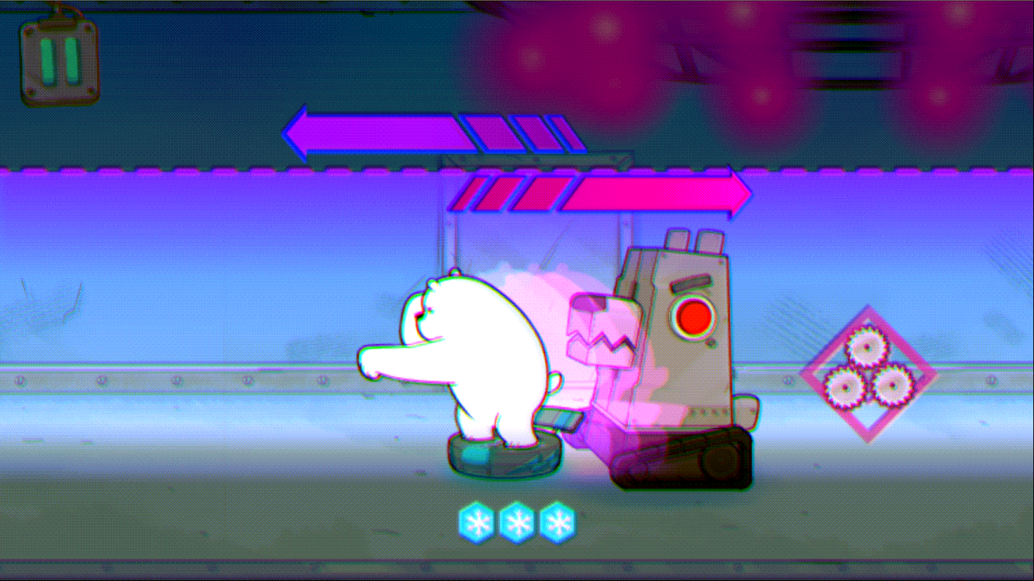 We Bare Bears Polar Force Mechanical Dog Screenshot.