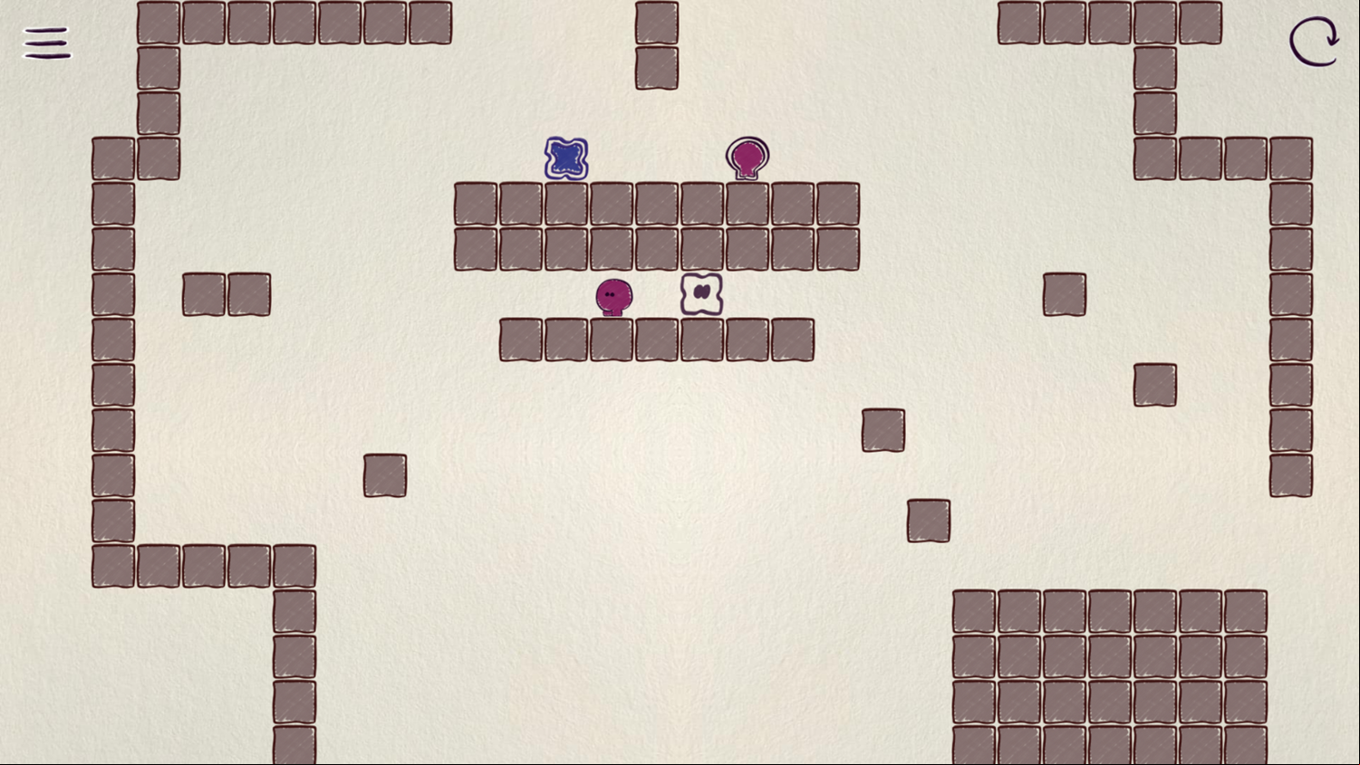 We Two Game Level Progress Screenshot.