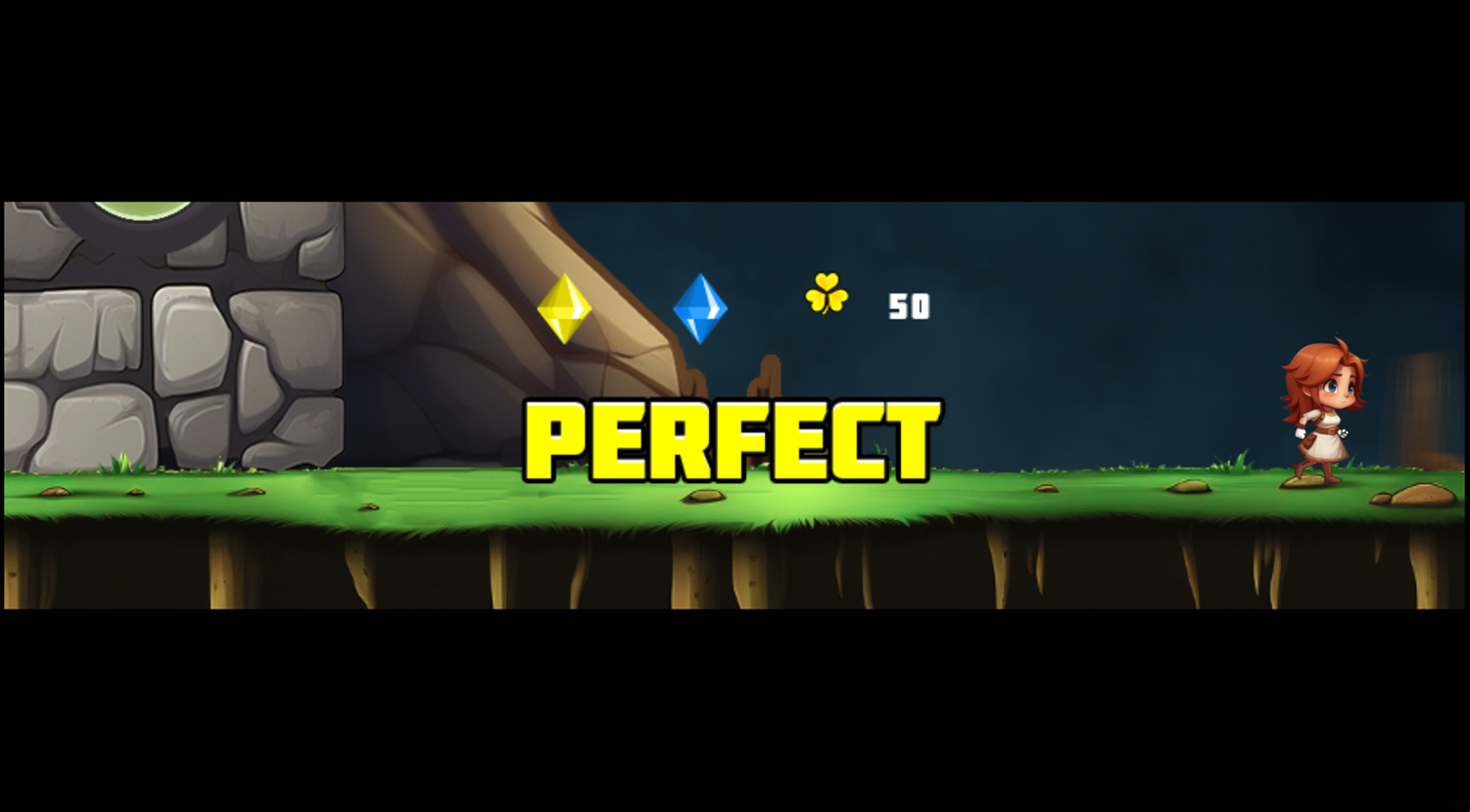 Zenifer Adventure Game Level Complete Screenshot.